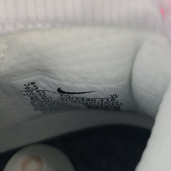 NEW Nike Alpha Huarache 8 Elite LAX Lacrosse Cleats CW4440-116 Size 9.5 Sail - Picture 7 of 8